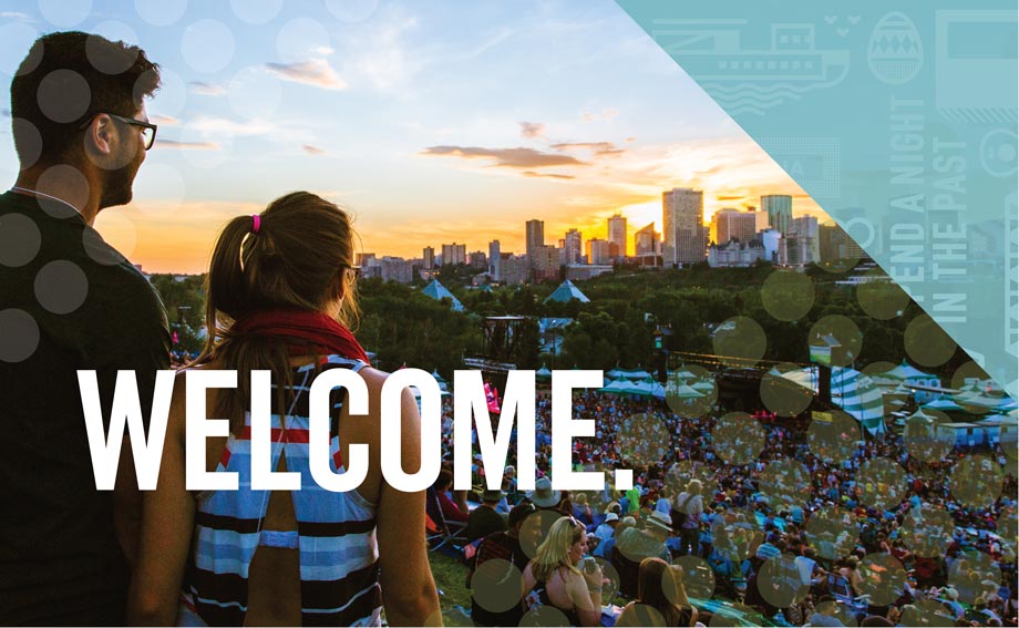 image of Explore Edmonton Airport Signage