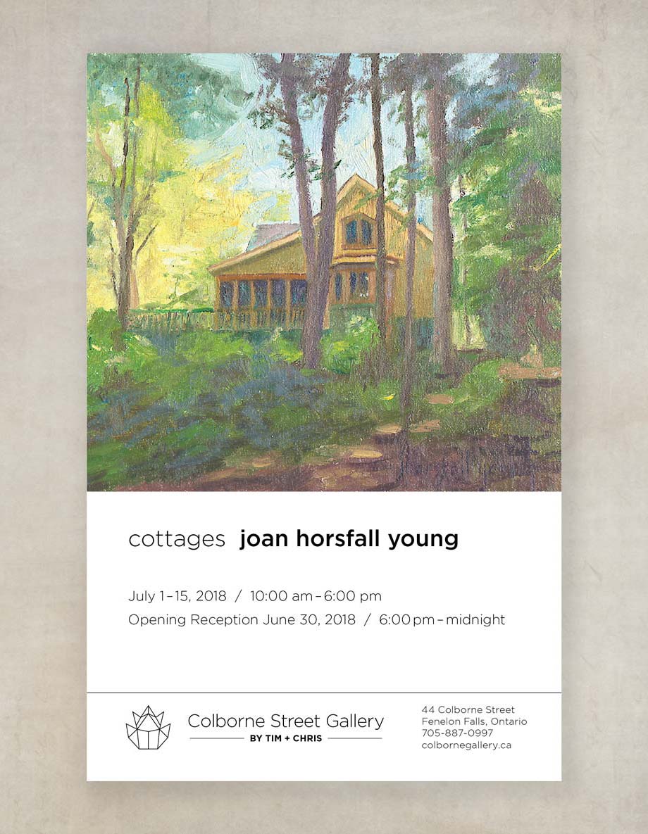 image of Colborne Street Gallery exhibition flyer